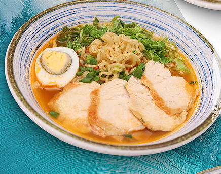 Рамен с курицей