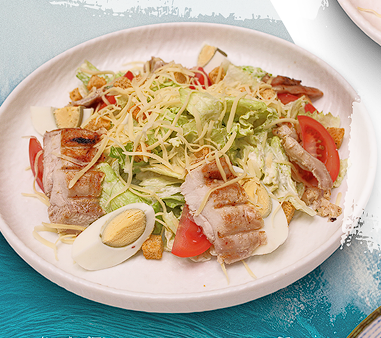 Цезарь с курицей