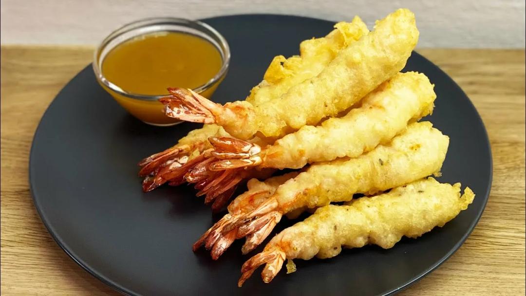 Креветка в кляре