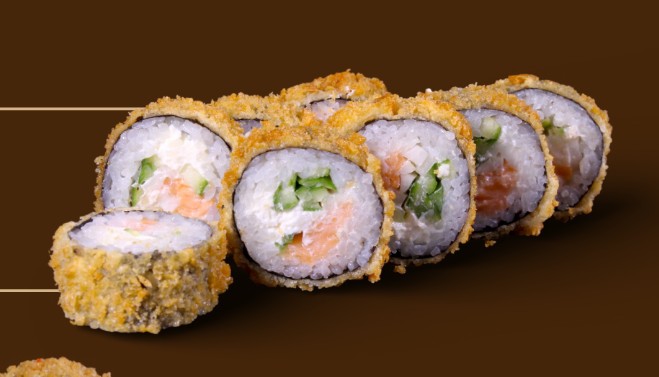 Лосось темпура 8шт