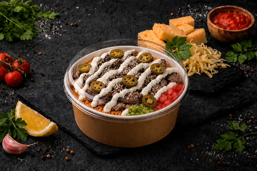 Beef-Рис Боул