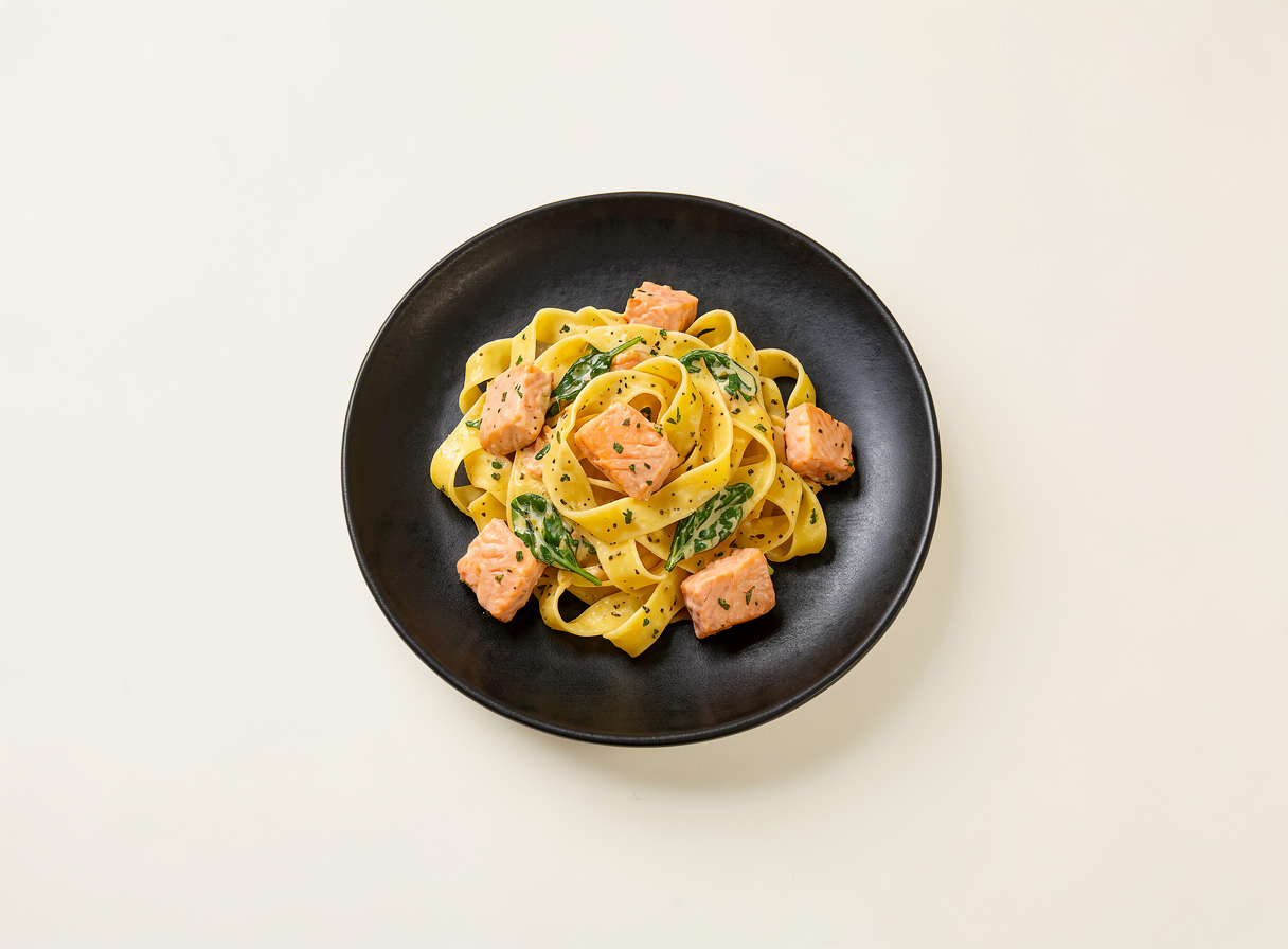 Паста с форелью