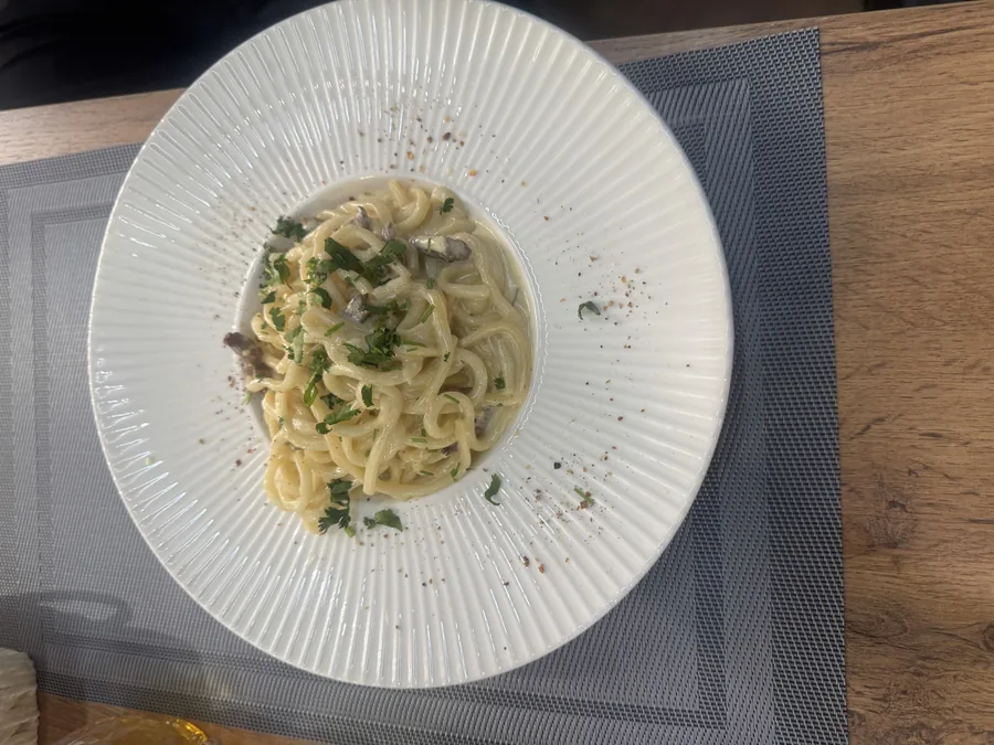 Вок Лагман сливочный с курицей
