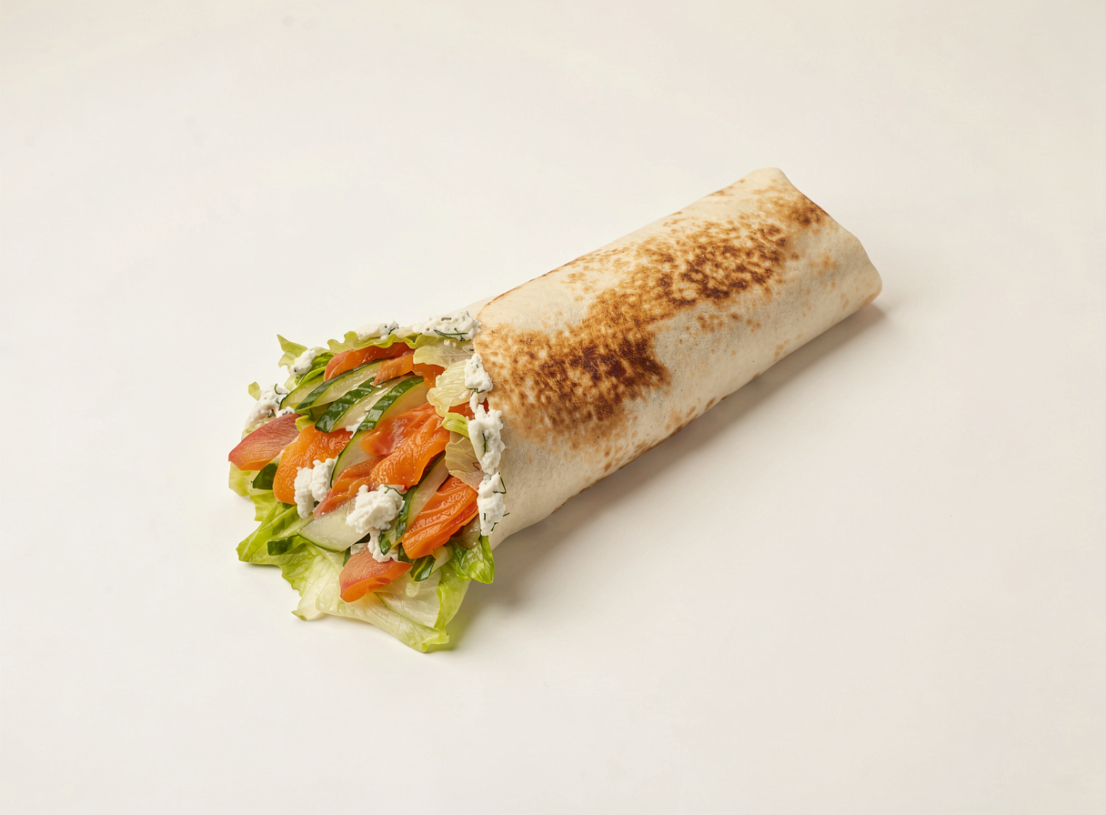 Ролл Питас с лососем