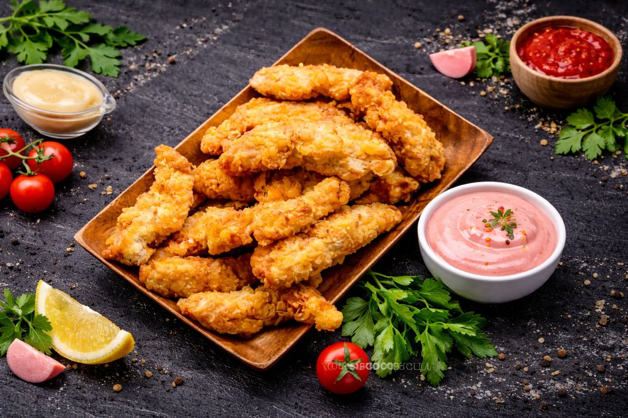 Куриные стрипсы  10 шт