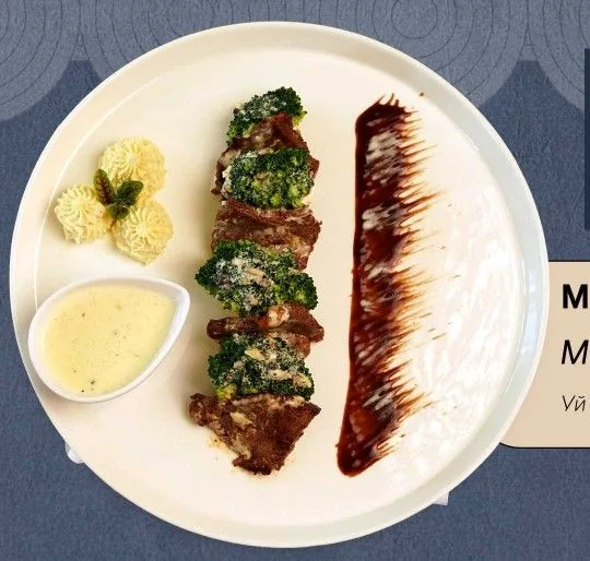 Медальоны с брокколи