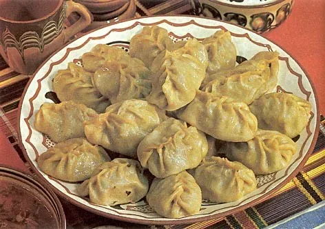 Манты жареный 1п 
