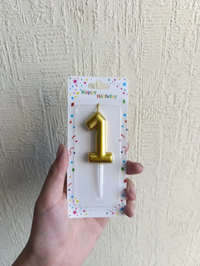 Свечка "1"
